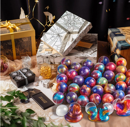 GALAXY SLIME KOSMOS ZABAWKI SENSORYCZNE ZESTAW KOSMICZNYCH GLUTÓW