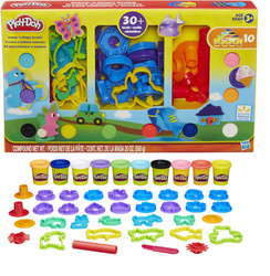 ZESTAW PLAY DOH CIASTOLINA FOREMKI 30 SZTUK WAŁEK