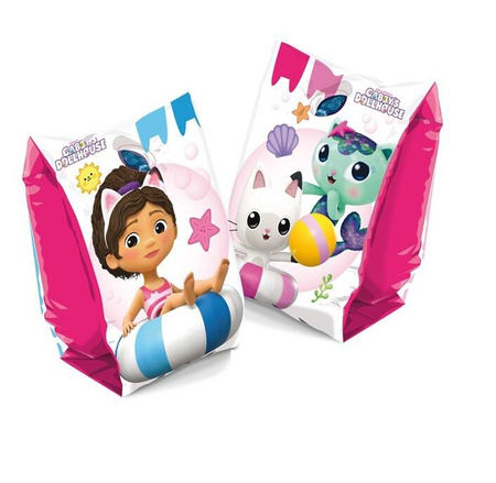 KOCI DOMEK GABI KOTEK ZESTAW DO PŁYWANIA RĘKAWKI MOTYLKI KOŁO BASEN PLAŻĘ