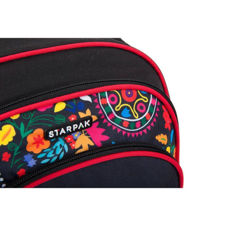 KOŃ KONIE FOLKLOR PLECAK SZKOLNY TORNISTER DZIECI