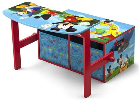 STÓŁ BIURKO SKRZYNIA STOLIK MYSZKA MIKI MINNIE 3W1