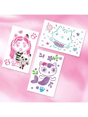 Totum Koci Domek Gabi 3w1 Zestaw kreatywny do robienia bransoletek Mozaika