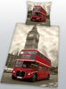 LONDYN LONDON BUS AUTOBUS POŚCIEL 140X200