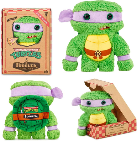 FUGGLER PLUSZOWY POTWÓR MASKOTKA WOJOWNICZE ŻÓŁWIE NINJA DONATELLO TURTLES