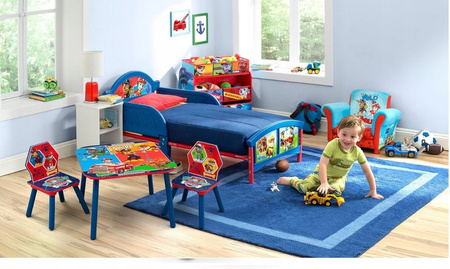 PSI PATROL FOTELIK FOTEL PUFA TAPICEROWANY DZIECI