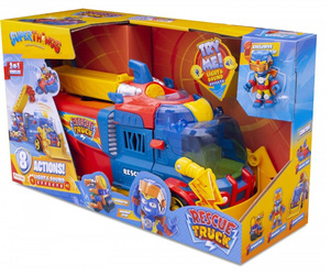 SUPER THINGS ZINGS 10 RESCUE TRUCK DUŻA CIĘŻARÓWKA