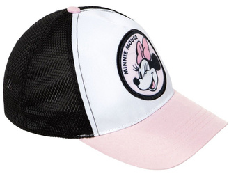 MYSZKA MINNIE MIKI BEJSBOLÓWKA CZAPKA Z DASZKIEM 51 - 54 REGULACJA SIATKA