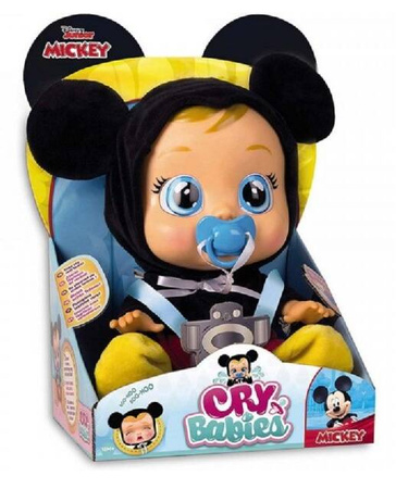DISNEY CRY BABIES LALKA MYSZKA MIKI PŁACZĄCY BOBAS
