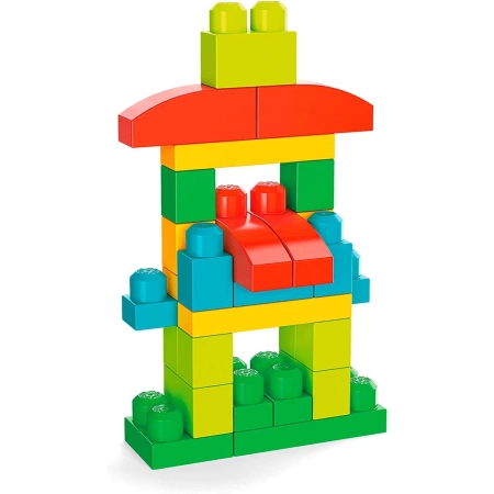 FISHER PRICE DUŻE KLOCKI MEGA BLOKS PIERWSZE KLOCKI DUŻY ZESTAW GFG21