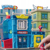 SUPER THINGS ZINGS POSTERUNEK POLICJI KOMISARIAT 2 FIGURKI + POJAZD ZINGSY