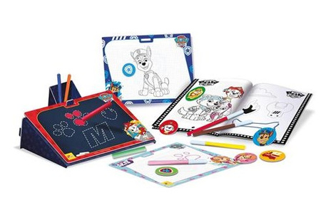 ZESTAW PLASTYCZNY DO NAUKI RYSOWANIA PSI PATROL PLECAK Z AKCESORIAMI +3