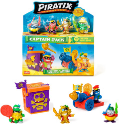 PIRATIX Golden Treasure Piraci Captain Pack KAPTAIN KING ROAR
