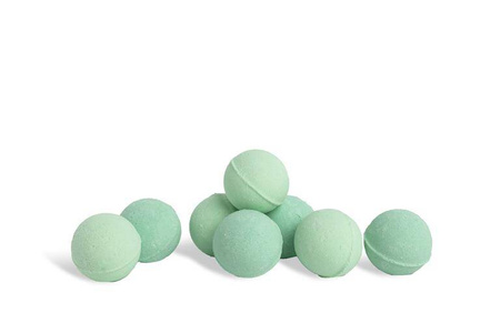 MARTINELIA ZESTAW KULE DO KĄPIELI DLA DZIECI 8x15g MIĘTOWY