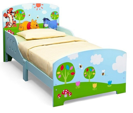 KUBUŚ PUCHATEK TYGRYSEK Łóżko Łóżeczko drewniane