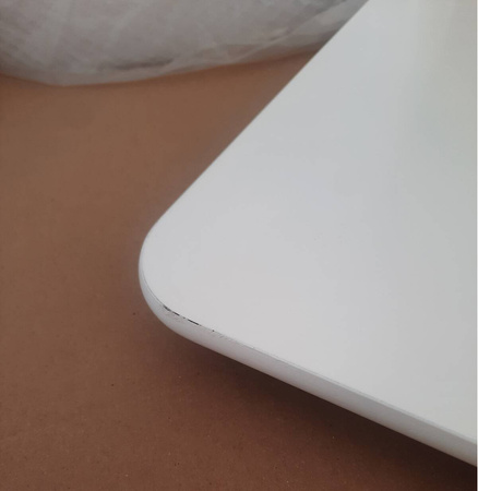 STOLIK DREWNIANY BLAT BIAŁY DLA DZIECI MEBEL DO POKOIKU DZIECKA