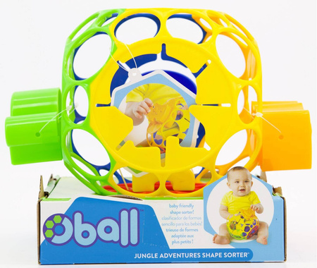 OBALL PIERWSZY SORTER KLOCKÓW ZWIERZĄTKA KSZTAŁTY