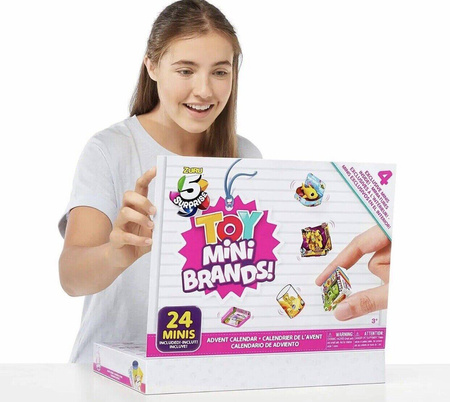 ZURU MINI BRANDS TOY 5bSURPRISE NIESPODZINKI ZABAWKI KALENDARZ ADWENTOWY