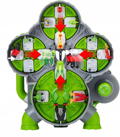 BEN 10 KOSMICZNA KOMNATA 4 FIGURKI KREACJI EPEE