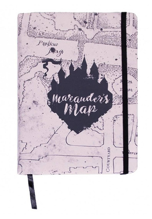 HARRY POTTER NOTES PAMIĘTNIK ZESZYT Mapa Huncwotów