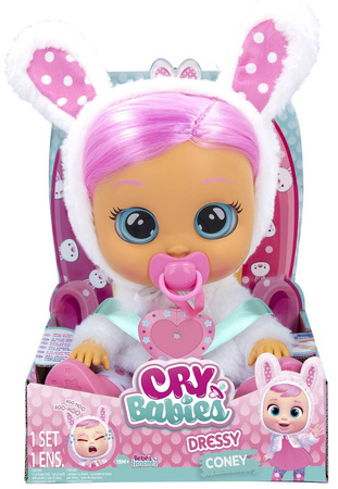 CRY BABIES LALKA CONEY KRÓLICZEK PŁACZĄCY BOBAS