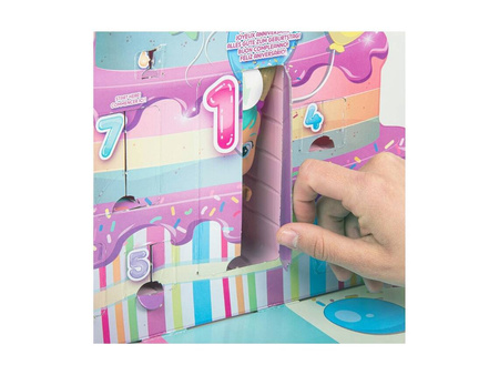 CRY BABIES MAGIC TERAS ZESTAW URODZINOWY TORT LALKA KALENDARZ AKCESORIA