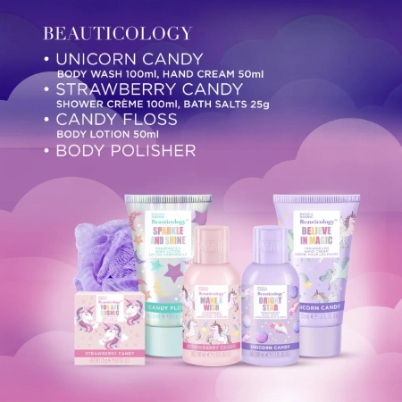 Baylis & Harding JEDNOROŻEC ZESTAW PREZENTOWY DLA DZIECI KOSMETYKI ŻEL