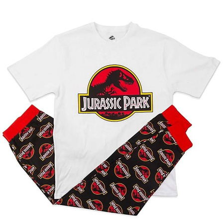 JURASSIC PARK MĘSKA PIŻAMA BAWEŁNA S
