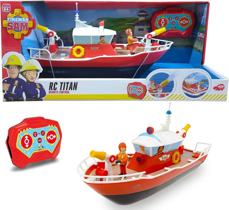 Motorówka Strażak Sam Zdalnie Sterowana Pilot