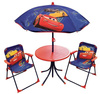DISNEY CARS AUTA STOLIK STÓŁ Z PARASOLEM KRZESŁA