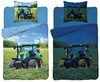 TRAKTOR TRAKTORY WIEŚ FARMA POLE POŚCIEL ŚWIECĄCA ŚWIECI 140X200