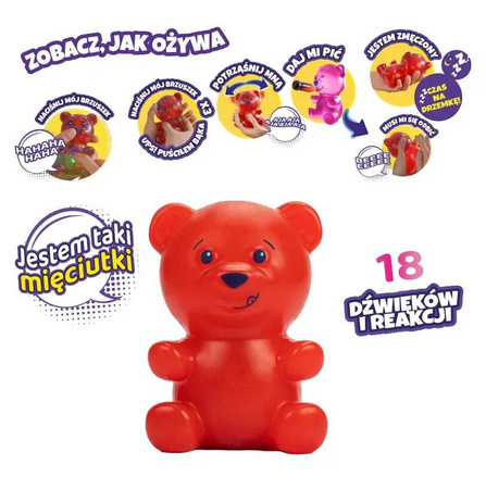 GUMIMALSY INTERAKTYWNY GUMOWY MIŚ MISIE GUMISIE