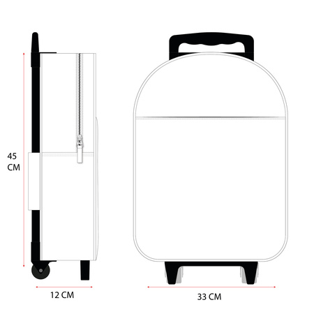 KOCI DOMEK GABI WALIZKA NA KÓLACH PLECAK DLA DZIECI