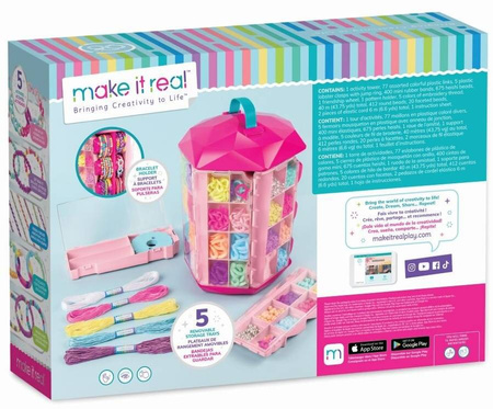 MAKE IT REAL 5w1 KORALIKI BRANSOLETKI 1600 SZT