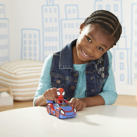 MARVEL SPIDEY I SUPER-KUMPLE FIGURKA SPIDEY 10 CM Z POJAZDEM F1940