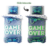  Pościel Game Over 160x200 Świecąca – Idealna dla Małych i Dużych Graczy