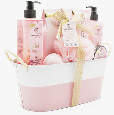 BCS DUŻY KOSZ ZESTAW PREZENTOWY KOSMETYKÓW CIAŁA KĄPIELI DLA KOBIET ŚWIĘTA