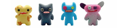 FUGGLER LIMITED EDITION 1.5 COLLECTIBLE FIGURES - 4 PACK VER. E
