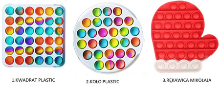 POP IT ZABAWKA ANTYSTRESOWA FIDGET TOYS RÓŻNE