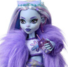 MONSTER HIGH ZESTAW LALKA ABBEY BOMINABLE 29 CM ZWIERZĄTKO MAMUT PLECAK AKC