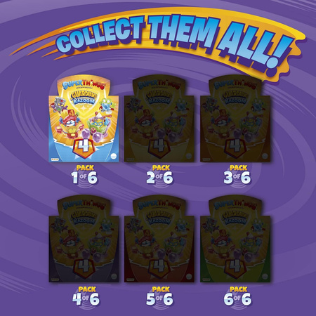 SUPER THINGS ZINGS SERIA 9 THINGS 4 FIGURKI 2 JETY