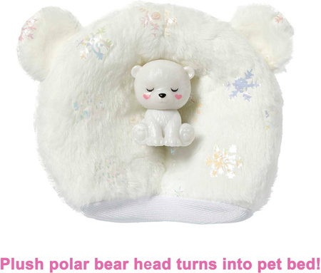 BARBIE CUTIE REVEAL LALKA W PRZEBRANIU MIŚ POLARNY