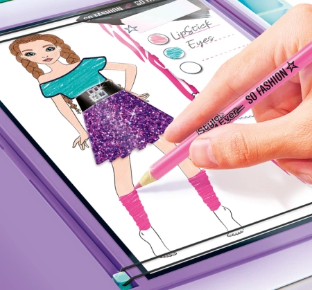 STYLE4EVER ZESTAW DO PROJEKTOWANIA PRACOWNIA TABLICA SZABLONY STUDIO MODY