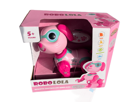 ROBOT INTERAKTYWNY PIES ZDALNIE STEROWANY PIESEK ZABAWKA PREZENT ROBOLOLA