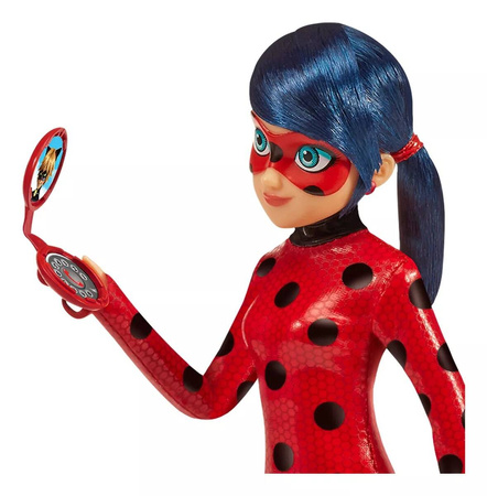 MIRACULOUS LALKA BIEDRONKA I CZARNY KOT LADYBUG FIGURKA KOMUNIKATOR 50028