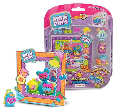 Figurka Magic Box Moji Pops - 4-pak z akcesoriami MP01B0201 Series 1