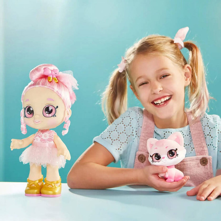 KINDI KIDS DUŻA LALKA BALETNICA TUTU Squishy Shopkins Różdżka
