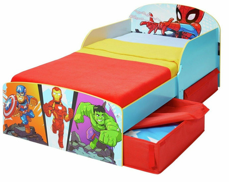 MARVEL SPIDERMAN AVENGERS HULK ŁÓŻKO ŁÓŻECZKO