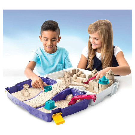 KINETIC SAND PIASEK KINETYCZNY WALIZKA AKCESORIA