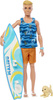 LALKA MATTEL BARBIE KEN SURFER AKCESORIA PIESEK