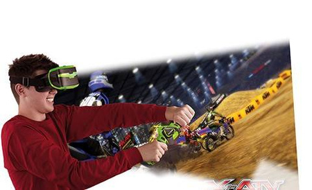 WIRTUALNE OKULARY + KIEROWNICA GOGLE MOTOCROSS